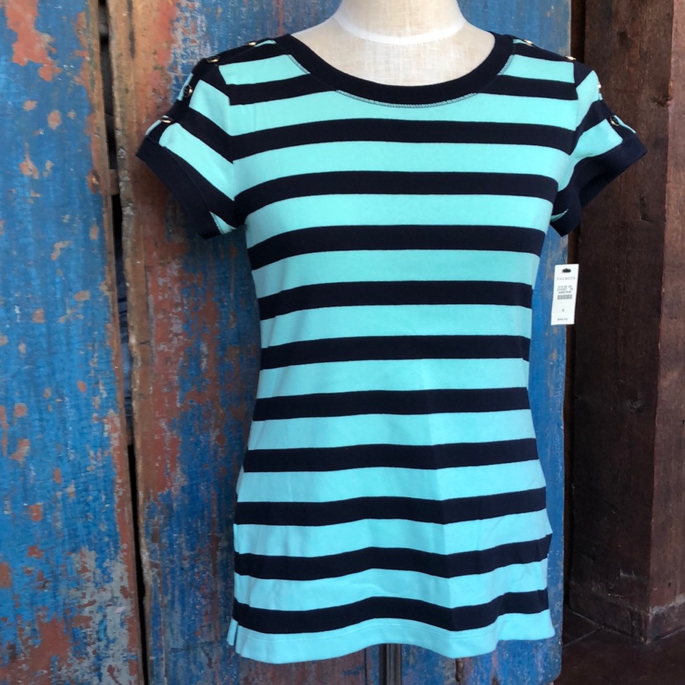 Talbots stretch weekend tee shirt
